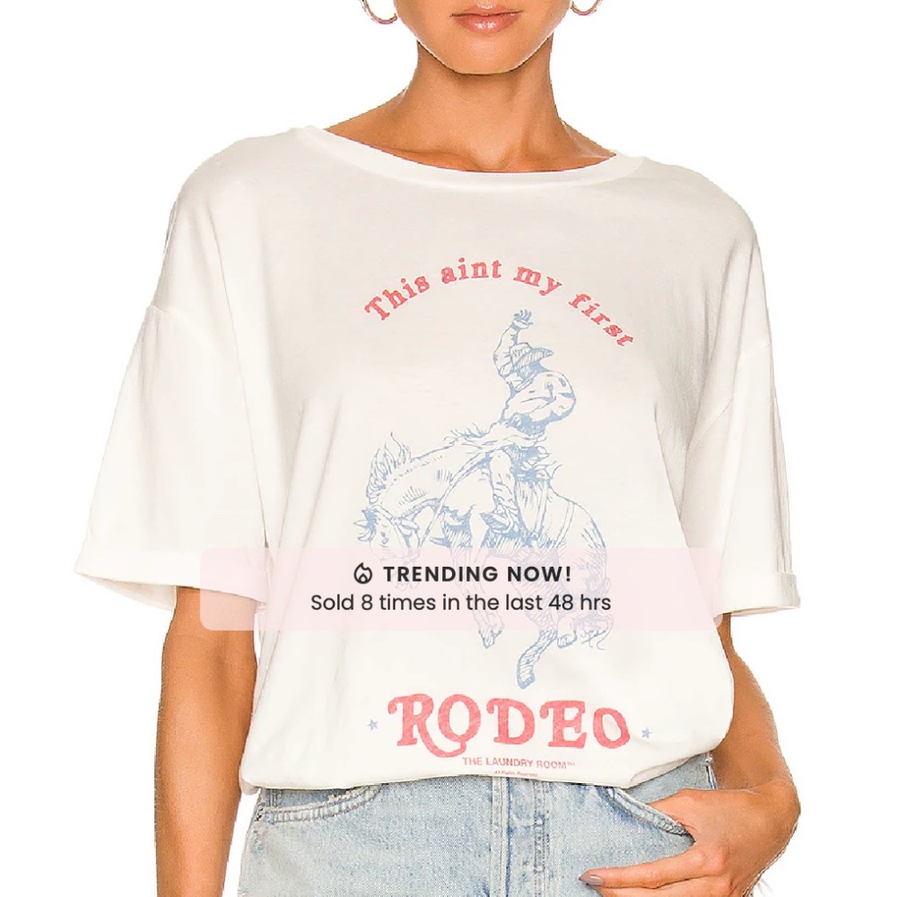 Revolve The Laundry Room “This Ain’t My First Rodeo” oversized tshirt small